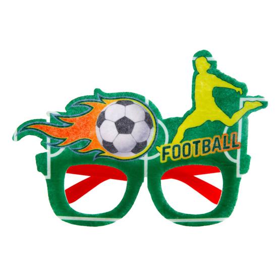Voetbalfan Brillen Voetbalwedstrijd Voetbal Brillen Fotohokje Props Feest Brillen voor Voetbal Thema Verjaardagen Sportfeesten