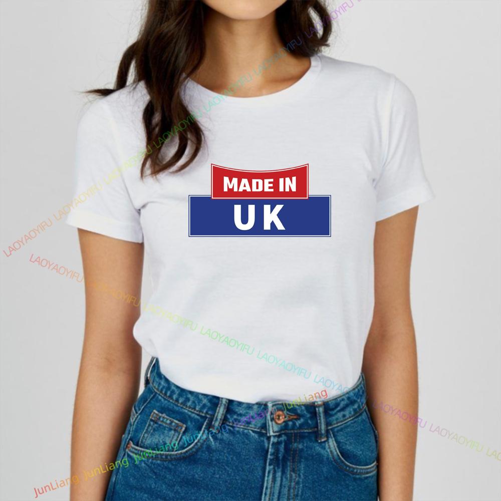 2024 Summer New Funny Shirt England Flag Badge Unisex Patriotism Graphic T Shirts Womens Tshirts Men Tshirt Short Sleeve Tee
