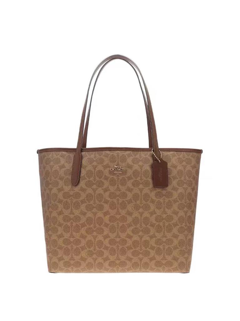 City33 Dámska vysoko kvalitná veľká shopper taška - Kvetinový dizajn