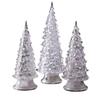 Seven-Color LED Acrylic Christmas Tree Ornament - Heartfelt Gift and Desktop Decoration