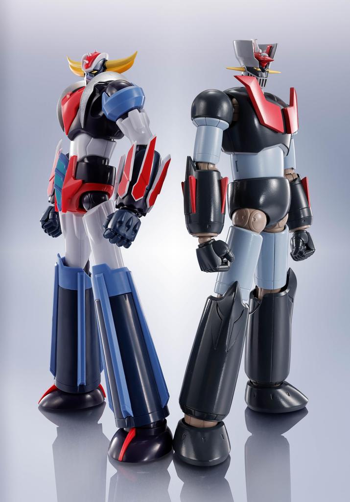 TAMASHII NATIONS ROBOT Spirits Grendizer U SIDE SUPER Mazinger X & Jet Scrander X Approx. 150mm ABS painted action figure