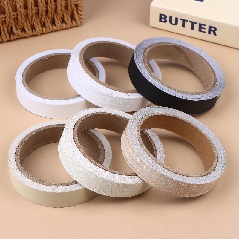 10M x 2cm Vorgeklebte Kantenband PVC Kantenband für Holz Küche Schrank Möbel Tisch Schreibtisch Plattenkantenband Kantenanleimer Glänzend