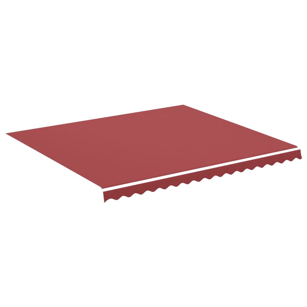 Burgundy Red Awning Cover 4x3.5 M