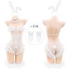 Sexy Underwear Tight Seduction Sexy Bunny Open Crotch Exposed Chest Perspective Free Uniform Suit Passion Cute Woman