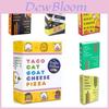Pachet de Cărți Vibrant Taco Pisică Brânză de Capră Pizza Perfect Pentru Petreceri Și Evenimente