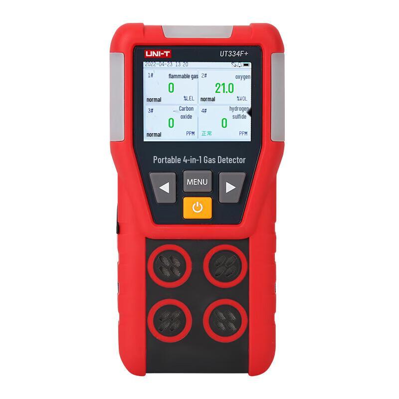 UNI-T UT334F+ 4-in-1 Multi-Gas Detector