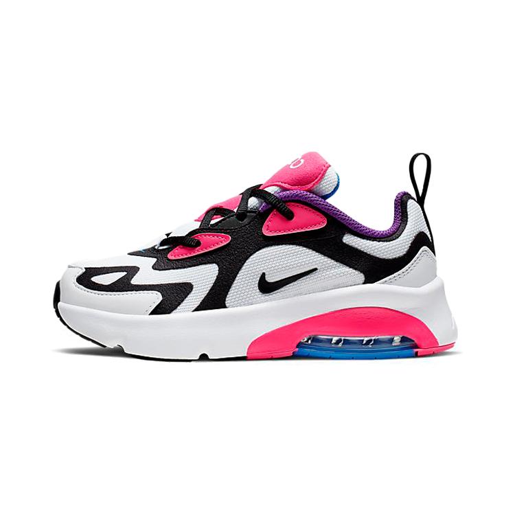 New Nike Air Max 200 White Hyper Pink Black PS AT5631-100