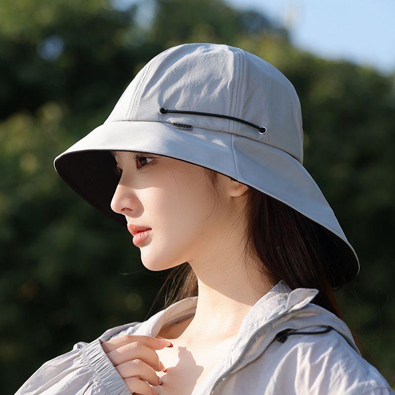 Hat Women's Spring Summer Sun Protection Sun Hat UV Protection New Bucket Hat Sun Hat