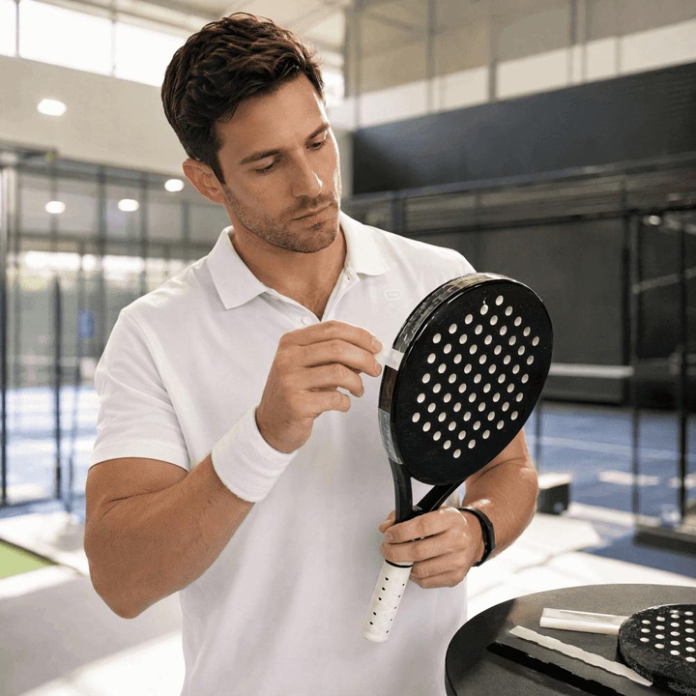 Anti-friction Pickleball Racket Edge Sticker PU Tennis Racket Edge Sticker Racket Care