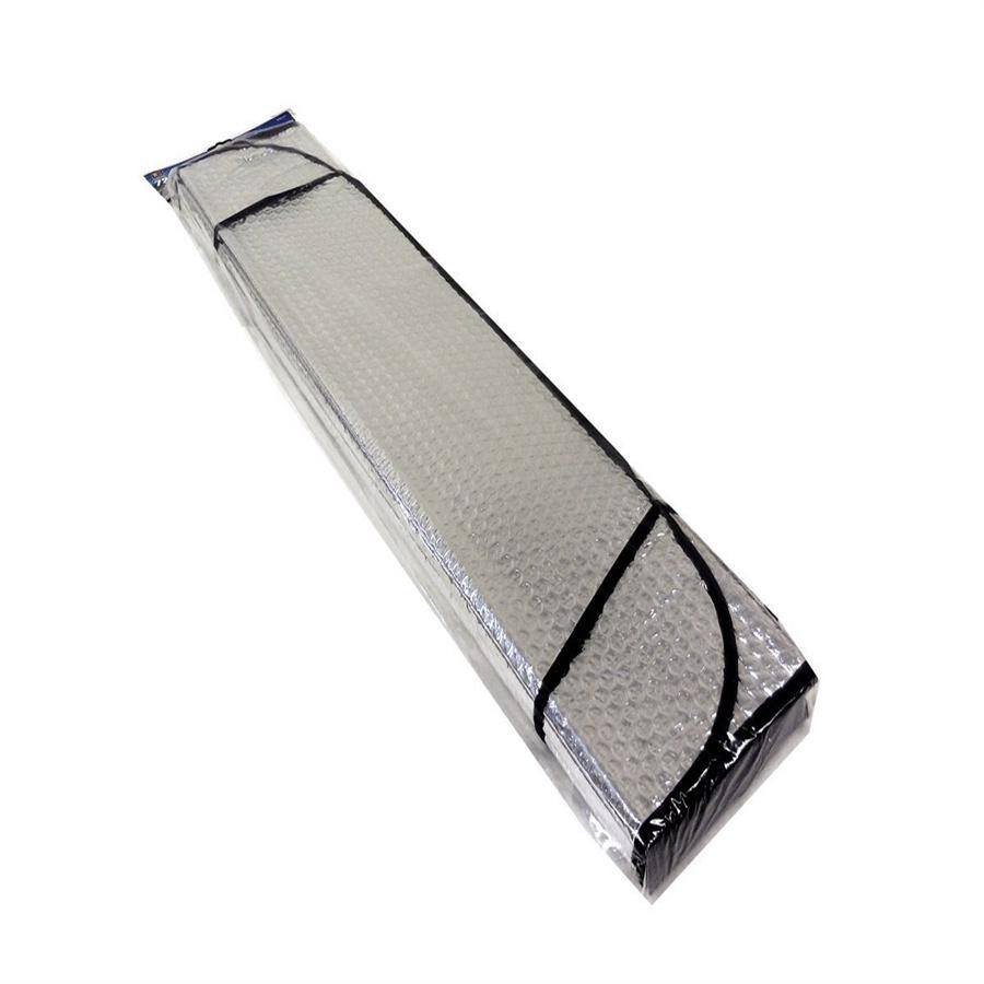 Silver Foldable Sun Shade Windshield Sun Visor Cover Anti-UV Protection 130*60cm