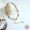 Bohemian Minimalist Seven-Color Natural Stone Beaded Necklace for Women