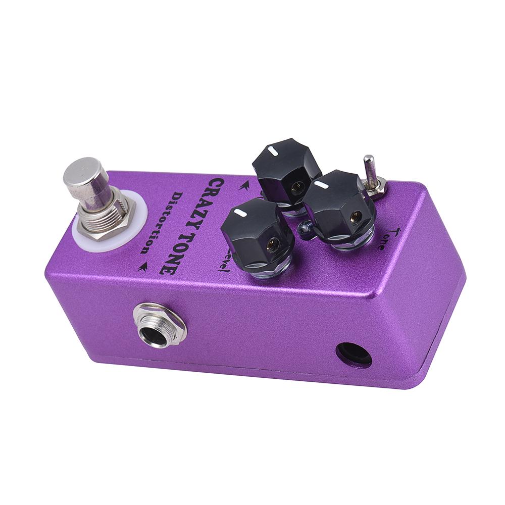 MOSKYAudio MP 50 CRAZY TONE RIOT Distortion Mini Single Guitar Effect Pedal True Bypass