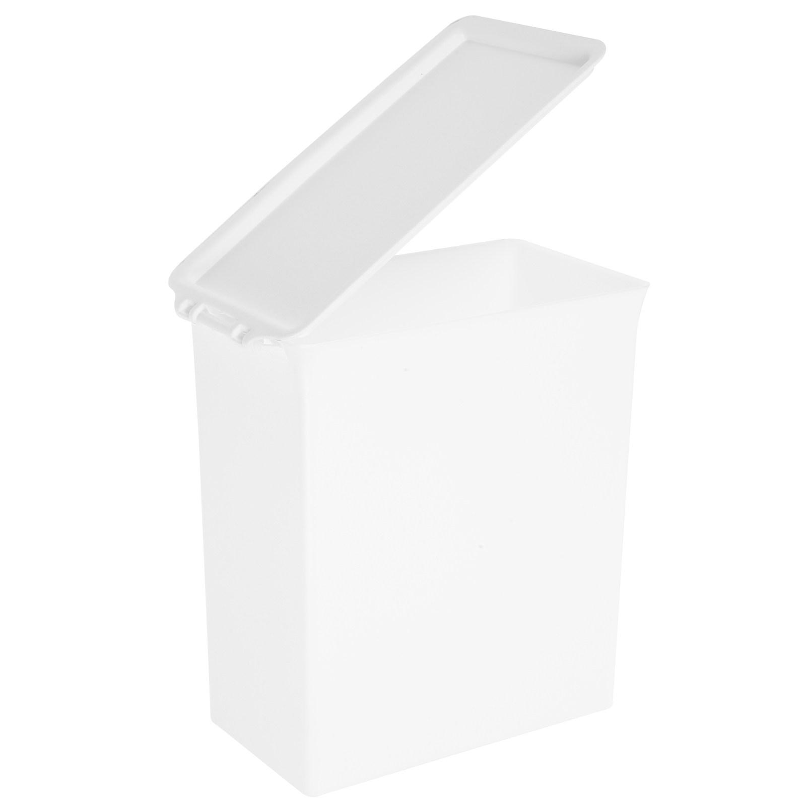 

Space Saving Laundry Powder Container Large Capacity Plastic Storage Box for Laundry Beads Scent Beads Washing Powder Snacks 14.6X14X8CM