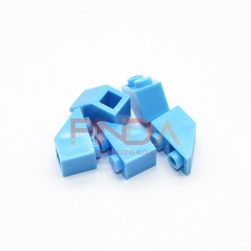 100pcs MOC Slope Inverted 45 2x1 3665 DIY Enlighten Block Bricks Compatible with Assembles Particles Toys for Children