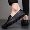 Fashion New Premium Business Shoes Men's Walking Shoes Leather Brand Loafers Slip on High Quality Wedding Flats Soft Sole Dress Shoes