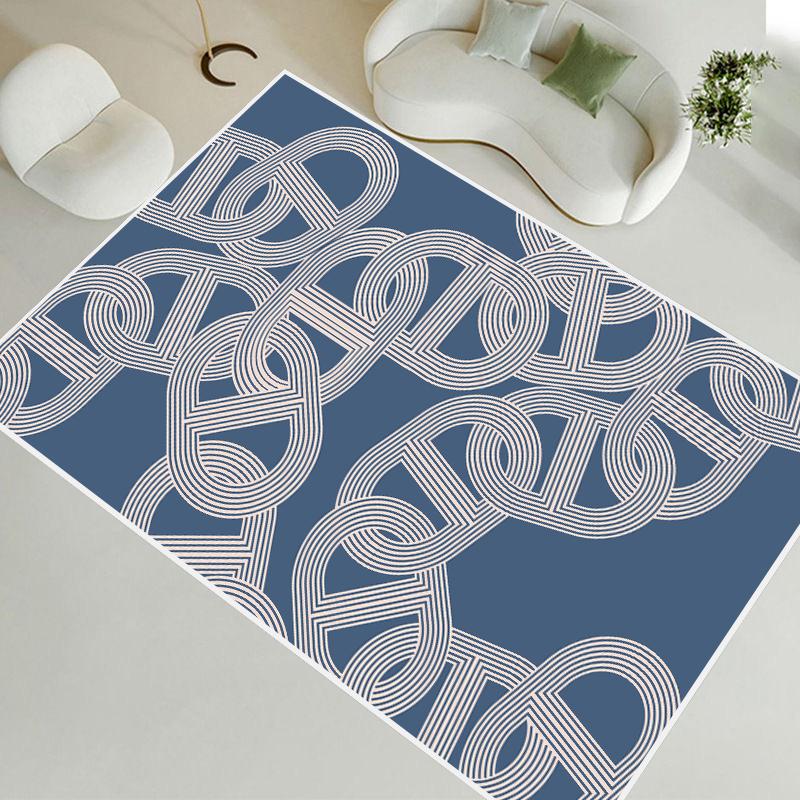 

French Simplicity Large Carpet for Living Room Sofa Area Rugs 200x300 Cm Minimalism Bedroom Decor Non-slip Floor Mat Washable 60*90cm