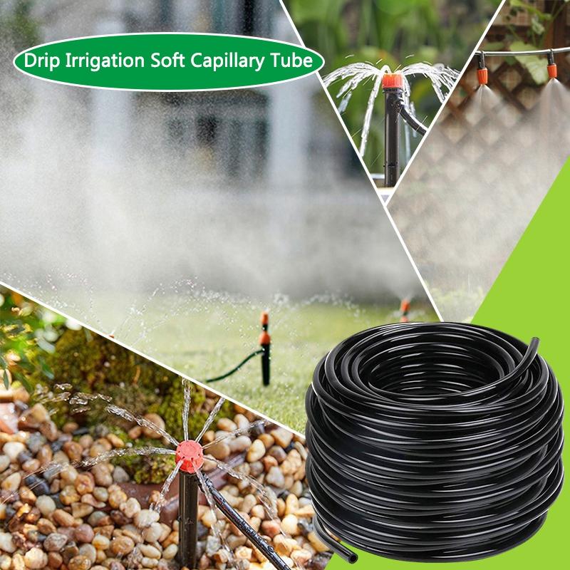 4/7Mm Garden Irrigation Hose Pe Hose Micro Drip Irrigation Water-Saving Tubing 10-50M Pipe Agricultural Irrigation Supplies