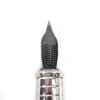 Pristine Dupont fountain pen Olympio Cap type Silver black 18K mens Used