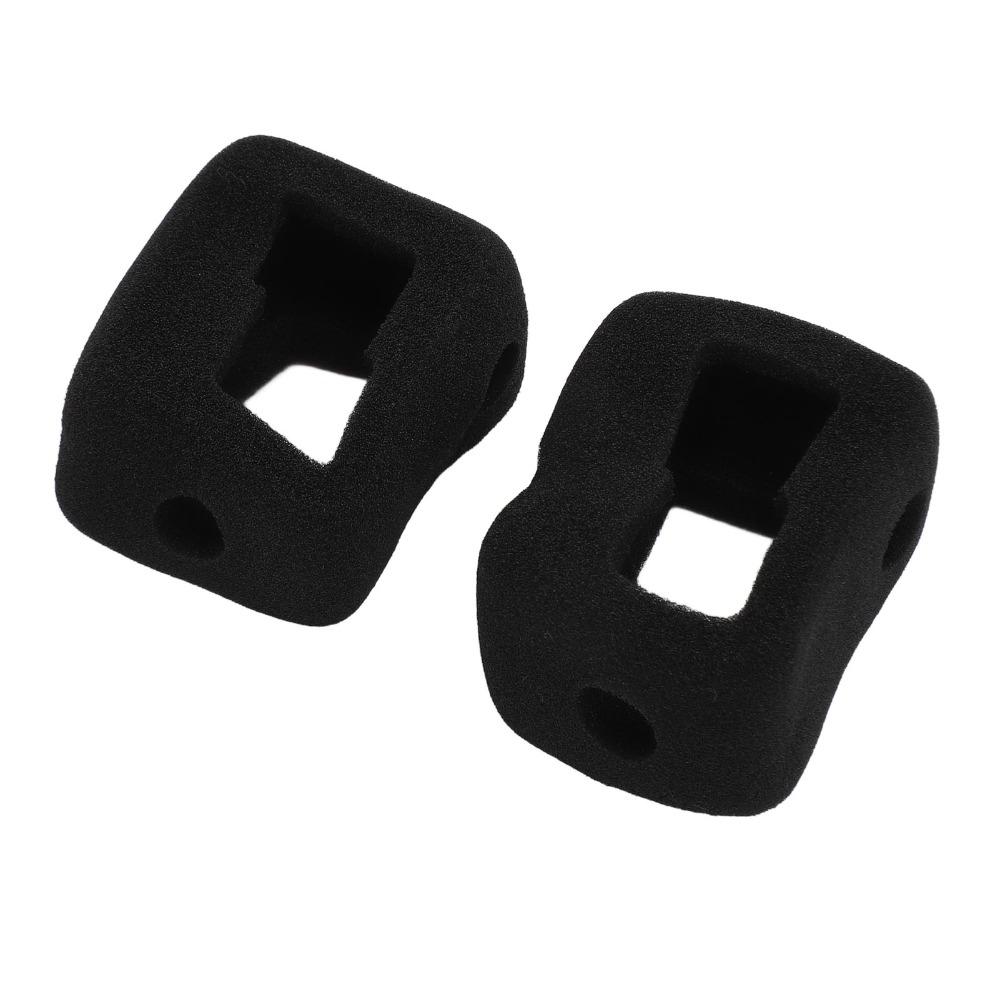 2pcs Sponge Sponge Cover Windproof Protective Housing Frame Case Noise Reduction Wind Noise Reduction for Gopro Hero 12/11/10/9