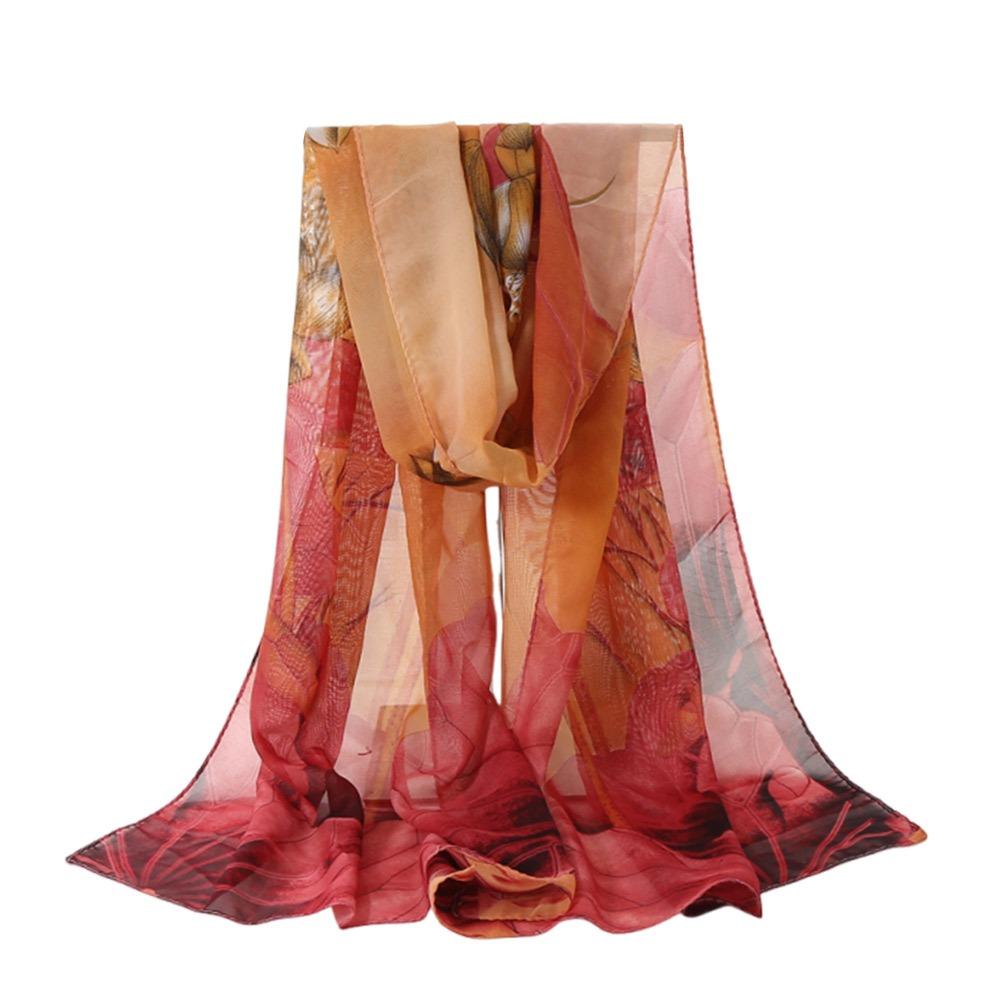 Sun-Resistant Silk Scarf Breathable Sunscreen Hijab Summer Bandana for Women