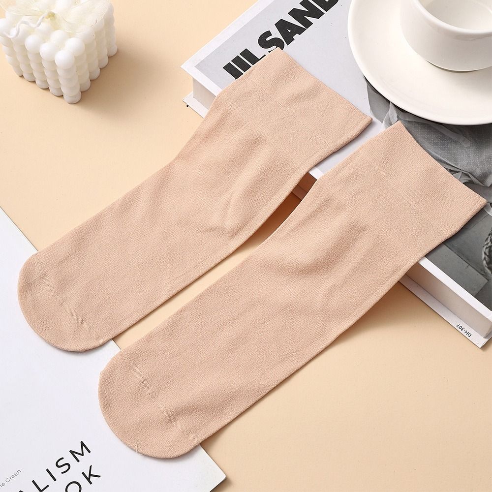 5pcs Velvet Steel Stockings Middle Tube Anti Snagging Stockings New Warm Stockings  Children's