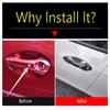 Car Door Handle Bowl Cap Pull Doorknob Catch Decoration Cover Trim For Chevrolet Tracker Trax  2024 Carbon Fiber Accessories