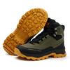 Small Size Water Proof Safety Work Shoes For Men and Women Steel Head Leather Boots Male Footwear Construction Work Brown Boots
