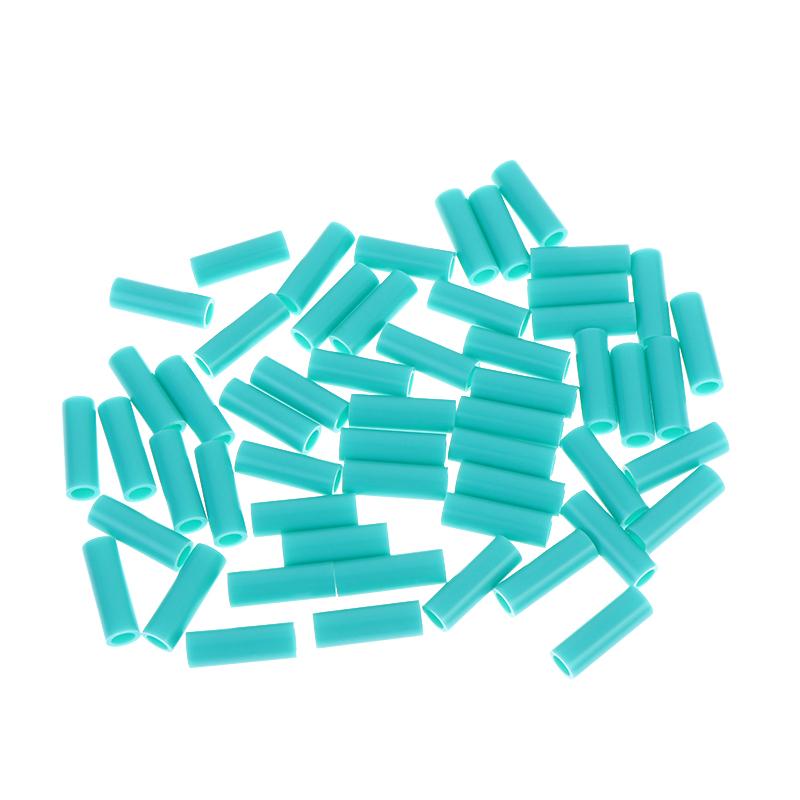 Jump Rope Hard Beads 1 Inch Length 50Pcs Pack for Beaded Skipping Rope Making Replaceable Fitness Training Accessories