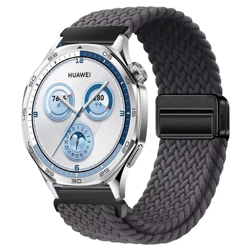 22mm 20mm Nylon Loop Band for Huawei Watch GT5 Pro/GT5 4 Pro GT3 2 GT2e Replaceable wristband for Huawei Watch 46mm 42mm Strap