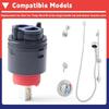 Sturdy Plastic Mixing Cartridge for Kitchen and Bathroom Faucets Ensuring Constants Water Temperature Control Flows