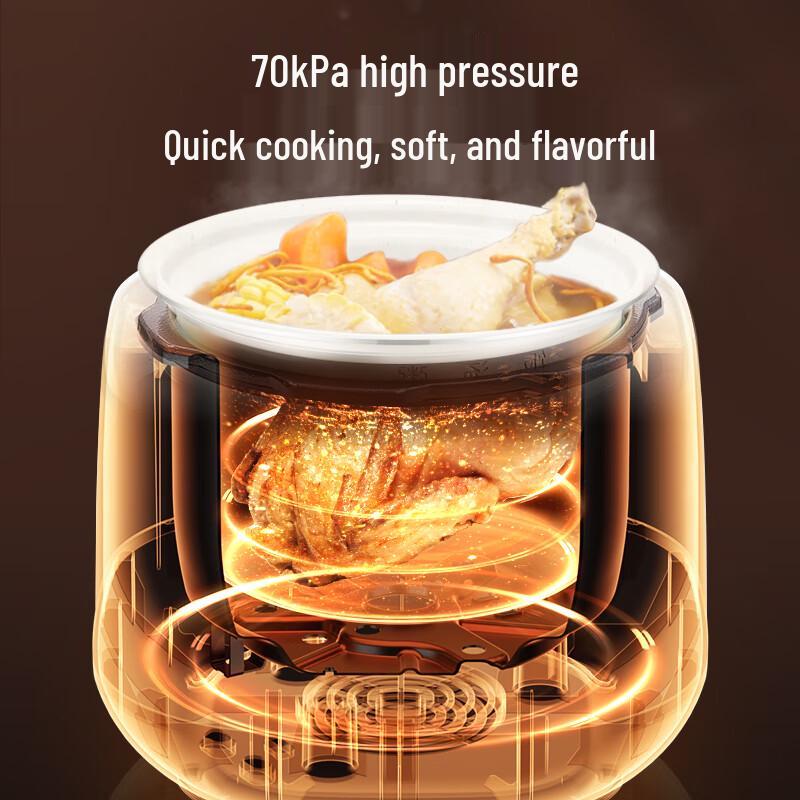 SUPOR ZMD Multi-Function Electric Pressure Cooker CN plug (adapter included)