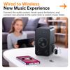 2 in 1 aptX-Adaptive AD/HD/LL AAC Bluetooth Audio Transmitter Receiver 3.5MM AUX HiFi Music Multipoint Airplane Wireless Adapter