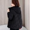 Autumn Winter Thicken Warm Parka Women Casual Solid Color Big Pocket Loose Short Hooded Coat Jackets Outwear