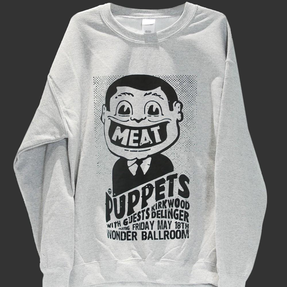 

Meat Puppets Metal Punk Rock Sweatshirt Jumper Unisex Grey S-3XL M
