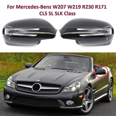 Capa de Substituição da Carcaça da Capa do Espelho Retrovisor Lateral para Mercedes-Benz W207 W219 R230 R171 Classe E-Coupé CLS SL SLK