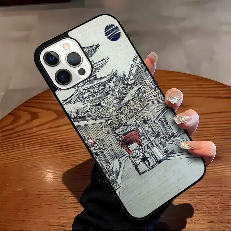 

Kyoto Japan Old Capital Phone Case For iPhone 17 Air 16 15 14 13 12 11 Pro Max Max Plus Bumper Case Cover iPhone 17Air