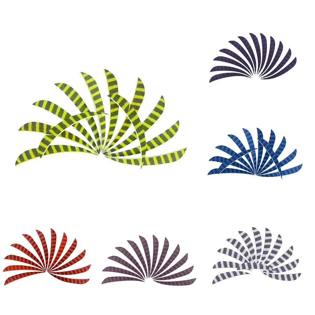 Turkey Feather Arrow Fletchings 5 Inch Right Left Wing Archery Feathers DIY Accessory for Bow Arrow Shaft Hunting