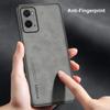 Luksusowe etui na telefon ze skóry PU dla OPPO A36 A76 A96 4G Tylna osłona Matowa Odporna na wstrząsy Pełna ochrona Silikonowe etui dla OPPO A96 5G