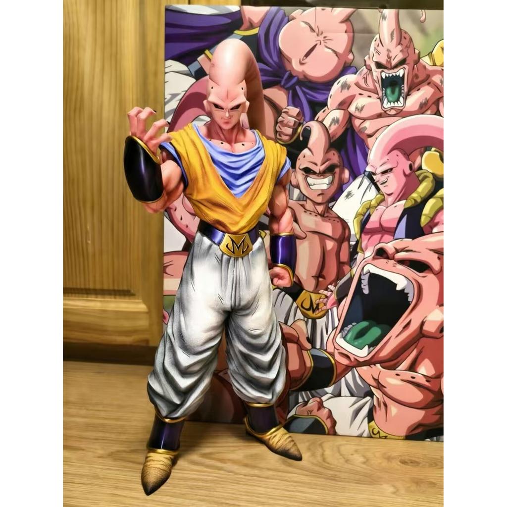 39cm Dragon Ball Z Majin Buu Gohan Pvc Statue, Ys Anime Action Figure, Vivid Design, Great Collection Piece Decorative Gift