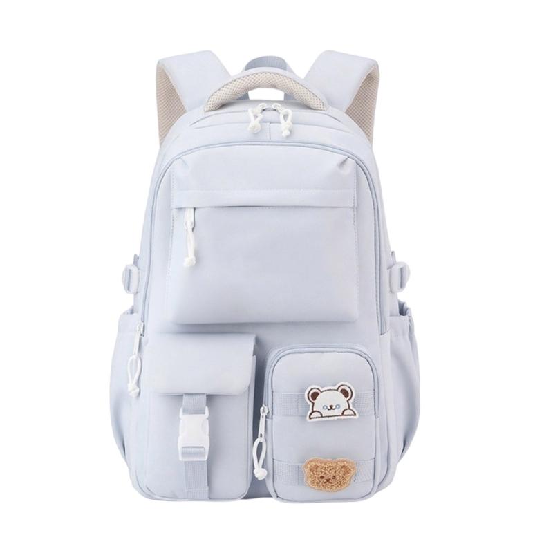 Q81A Large Capacity School Bag Travel Laptop Backpack For Teenager Student Book Bags