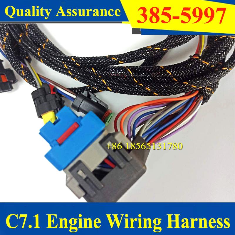 High Quality 385-5997 New Engine wiring Harness C7.1 3855997 for Caterpillar Excavator Wire Harness 320D 323D2 236D2 330D2