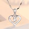 925 Silver Necklace Pendant Dolphin AAA Zircon For Women Fashion Clavicle Chain Necklaces Wedding Party Jewelry Gift