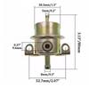 0280160235 PR4056 New Fuel Pressure Regulator for Hyundai BMW Volkswagen 84-95 3.0BarJAS
