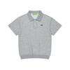 Waffle Old Money Wind Short-sleeved Polo Shirt Men's Summer American Cleanfit Ruffian Handsome Loose Lapel T-shirt Top