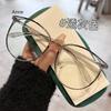 New Big Frame Anti-blue Light Near Sight Glasses Finished Myopia Glasses for Women Men Optical Prescription Eyewear 0 To -4.0