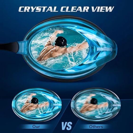 Oem Customizable Advanced Racing Swim Goggles For Adults High Definition Waterproof Competition Goggles