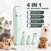 New Arrival Pet Hair Clipper, Rechargeable Low Noise Electric Shaver for Dogs & Cats, Portable Pet Paw Trimmer Grooming Tool