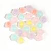 200PCS Craft Beads 12mm Jewelry Making Part Decorative Beads Beads Acrylic Texture Loose Beads Set for Jewelry Making