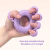Finger Stretcher Grip Strength Trainer Multifunction Soft Anti Slip Hand Grip Strengthener for Home Office Gym Purple