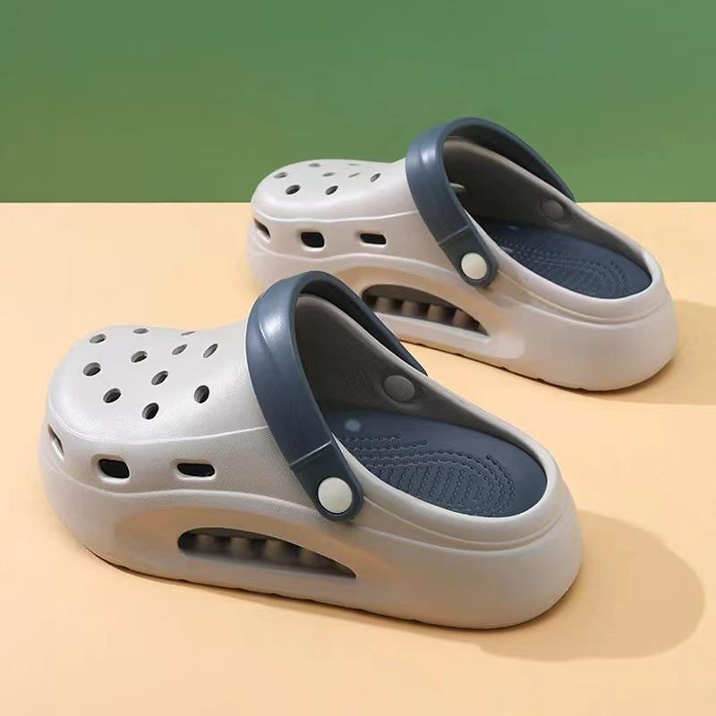 

EVA женская летняя обувь, усиленное ощущение наступания на дерьмо, толстая подошва CM, нескользящая, модная, милая пляжная обувь 44/45